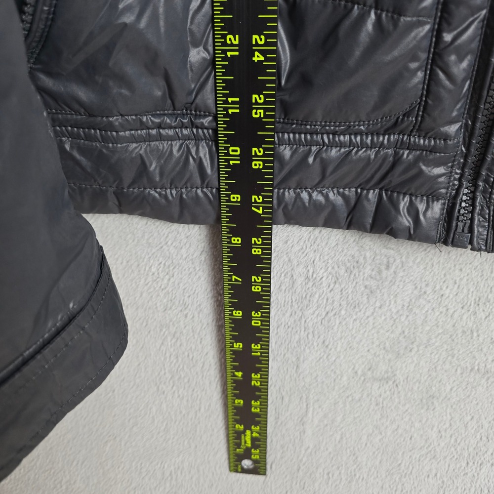 The North Face Mens Black Quilted Insulated Jacket Full Zip T427 T827 Large - Picture 3 of 14